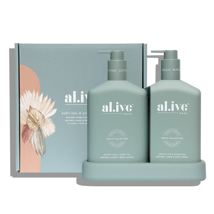 Body Wash & Lotion Duo - Kaffir Lime & Green Tea