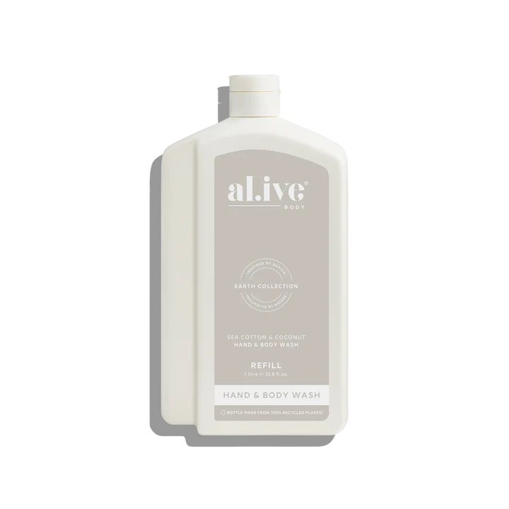 1 LTR Wash Refill - Sea Cotton & Coconut