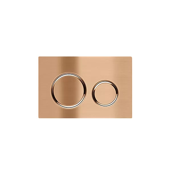 Sigma21 - Lustre Bronze Dual Flush Plates for Geberit Cistern