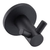 Mica - Matte Black Double Robe Hook