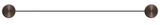 Mica Fluted Stainless Shower Shelf 400mm