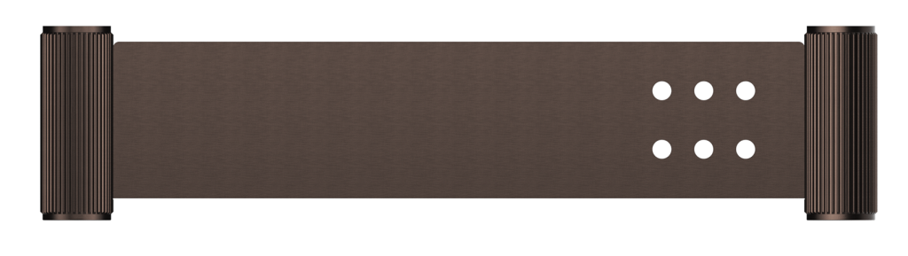 Mica Fluted Stainless Shower Shelf 400mm