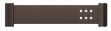 Mica Fluted Stainless Shower Shelf 400mm