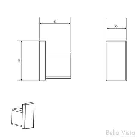 Chunky - Robe Hook