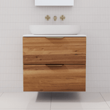 Odesa - 600mm Blackbutt Wall Hung Vanity