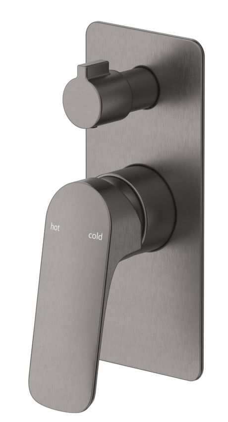 Kaza - Shower Mixer Diverter - 1P - TRIM KIT ONLY