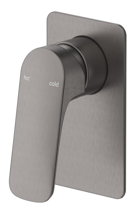 Kaza - Shower Mixer Square Plate - TRIM KIT ONLY