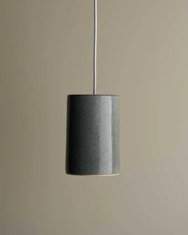 Large Cylinder Pendantt - Storm