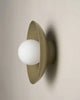 Dish Wall Sconce - Olive