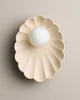 Oyster Wall Sconce - Bone