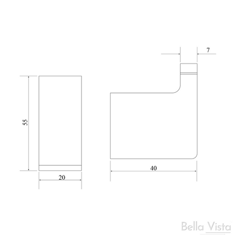 Milos - Robe Hook