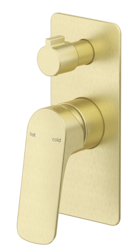 Kaza - Shower Mixer Diverter - 1P - TRIM KIT ONLY