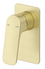 Kaza - Shower Mixer Square Plate - TRIM KIT ONLY