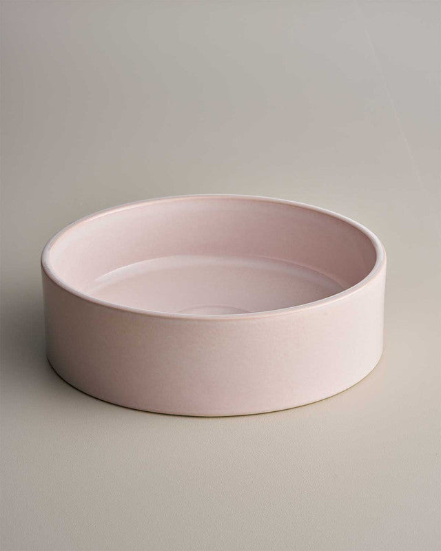 Clay 350 - Round Hand Basin/Rose Quartz