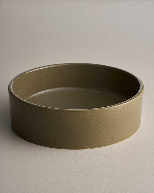 Clay 400 - Round Hand Basin/Olive