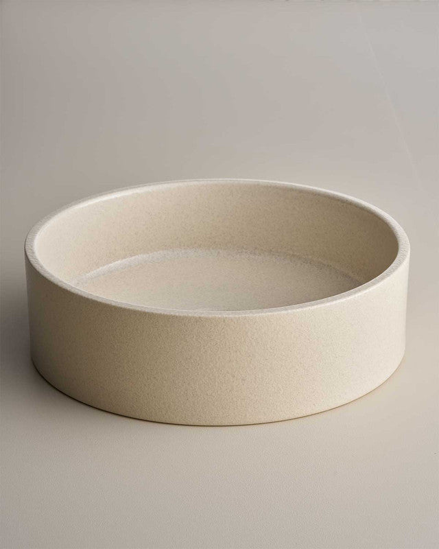 Clay 400 - Round Hand Basin/Poppyseed