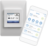 Thermotouch - White Wi-Fi Touchscreen Thermostat 16A Max Load