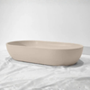 Ark Concrete Basin - 600x320x120mm Ivory