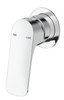 Kaza - Shower Mixer Round Plate - TRIM KIT ONLY