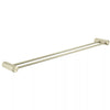 Mica - 800mm French Gold Fluted Double Towel Rail