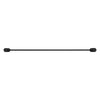 Mica - 800mm Matte Black Fluted Double Towel Rail