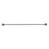 Mica - 800mm Gunmetal Fluted Single Towel Rail