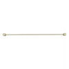 Mica - 800mm French Gold Fluted Single Towel Rail