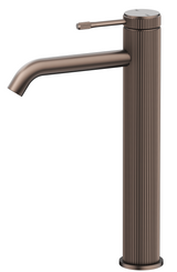 Mica - Fluted Tall Basin Mixer
