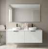Alia 600mm Fluted Wall Hung Bathroom Vanity