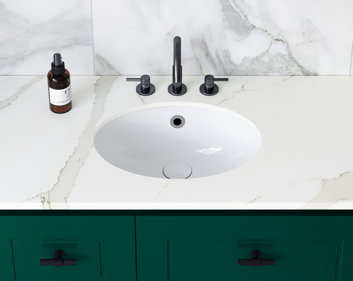 Amara Gloss White Undermount Basin 450mm