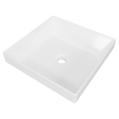 Arcade Basin 400mm Gloss White