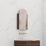 Arka - 500mm Chestnut Shaving Cabinet
