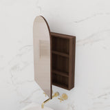 Arka - 500mm Chestnut Shaving Cabinet