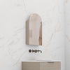 Arka - 500mm Smoked Ash Shaving Cabinet