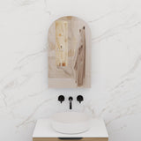 Arka - 500mm Tuscan Oak Shaving Cabinet