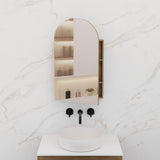 Arka - 500mm Tuscan Oak Shaving Cabinet