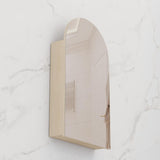 Arka - 500mm Vero Oak Shaving Cabinet
