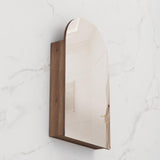 Arka - 600mm Chestnut Shaving Cabinet