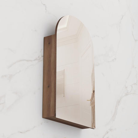 Arka - 600mm Chestnut Shaving Cabinet