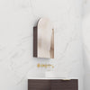 Arka - 600mm Espresso Oak Shaving Cabinet