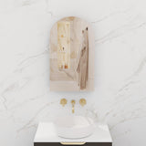 Arka - 600mm Smoked Onyx Shaving Cabinet