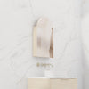 Arka - 600mm Vero Oak Shaving Cabinet