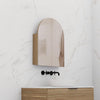 Arka - 800mm Tuscan Oak Shaving Cabinet