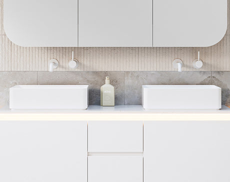 August Basin 500mm Gloss White