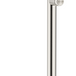 Mica Heritage Freestanding Bath Mixer in brushed nickel with a high curved spout and lever handle.