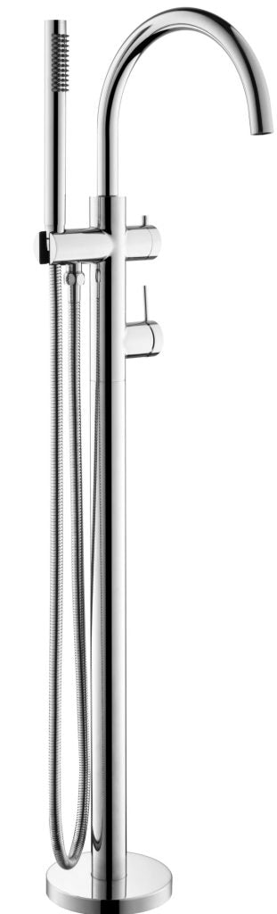 Mica - Freestanding Bath Mixer with Hand Shower