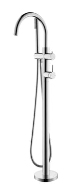 Mica - Freestanding Bath Mixer with Hand Shower