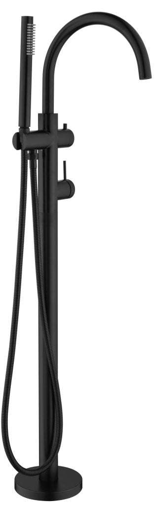 Mica - Freestanding Bath Mixer with Hand Shower