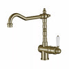 Bordeaux - Brushed Brass Kitchen Mixer