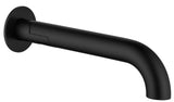 Mica Swivel Bath Spout - Curved